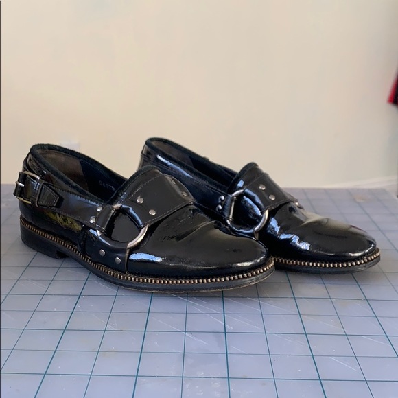 OPENING CEREMONY Black patent loafers - Picture 2 of 9